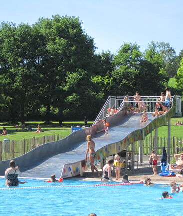 Anfahrt Sommerbad Thaining